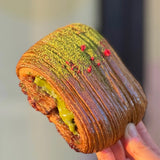 Matcha Chocolate Croissant